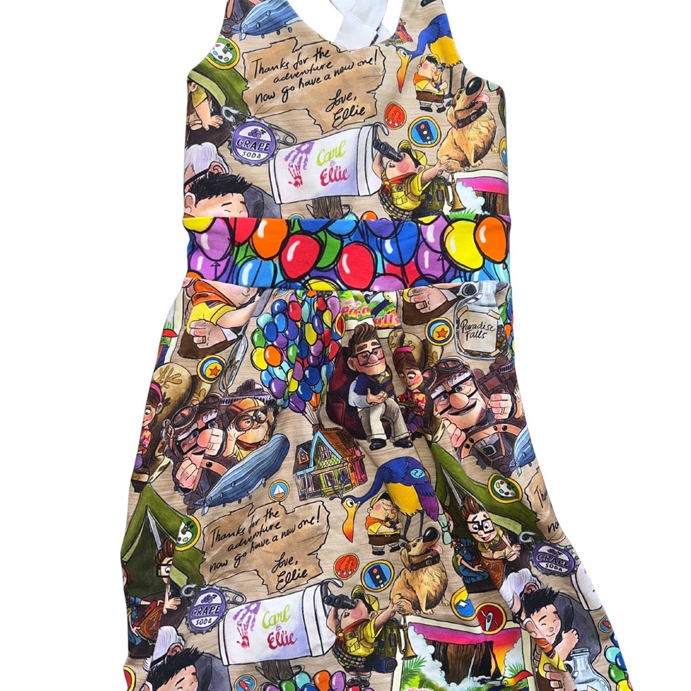 3T Disney Up Dress! Handmade